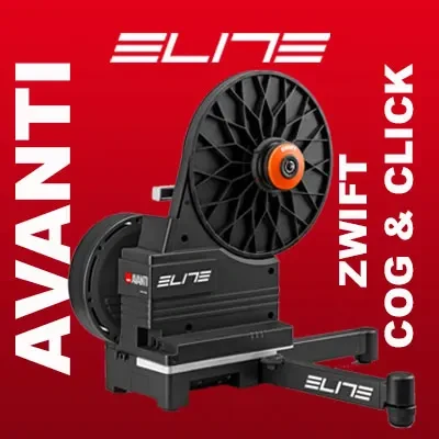 ELITE AVANTI TRAINER + ZWIFT COG VE CLICK