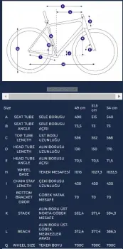 BISAN REACTIVE GRAVEL BİSİKLET-2025 - 2