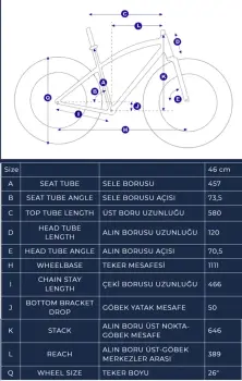 BISAN SAVAGE FT1 DEORE FAT BIKE DAĞ BİSİKLETİ-2025 - 3