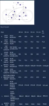 BISAN TRX 8600 ALTUS ŞEHİR VE TUR BİSİKLETİ-2025 - 2