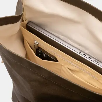 BROOKS PICKWICK COTTON CANVAS 26L SIRT ÇANTASI - 7