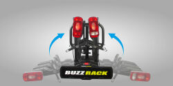 BUZZ RACK SCORPION LITE 3 ÇEKİ DEMİRİ BİSİKLET TAŞIYICI - 4
