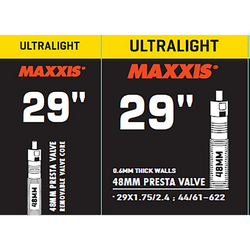 MAXXIS ULTRALIGHT TUBE 29X1.75/2.40 48mm PRESTA İÇ LASTİK - MAXXIS