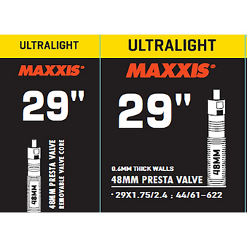 MAXXIS ULTRALIGHT TUBE 29X1.75/2.40 48mm PRESTA İÇ LASTİK