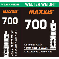 MAXXIS WELTER WEIGHT 700X33/50C PRESTA 48MM İÇ LASTİK - MAXXIS