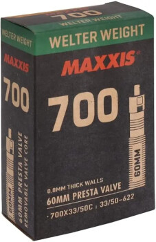 MAXXIS WELTER WEIGHT 700X33/50C PRESTA 60MM İÇ LASTİK - MAXXIS