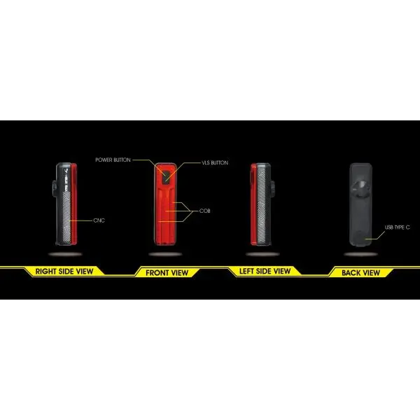 MOON HELIX MAX 250 LM USB ARKA FAR - Thumbnail