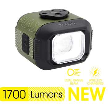 MOON TITAN MAX 1700 LÜMEN USB ÖN FAR - 1