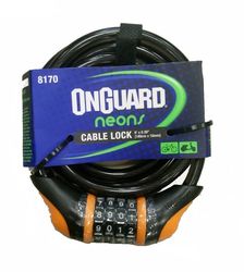 ONGUARD 8170 10X180 NEON COMBO ŞİFRELİ KİLİT - Thumbnail