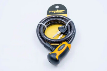 RAPTOR 12x120 CM ANAHTARLI SPİRAL KİLİT - RAPTOR