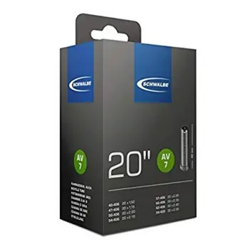 SCHWALBE AV7 20x1.5 40MM 20ınc OTO SİBOP İÇ LASTİK - 1