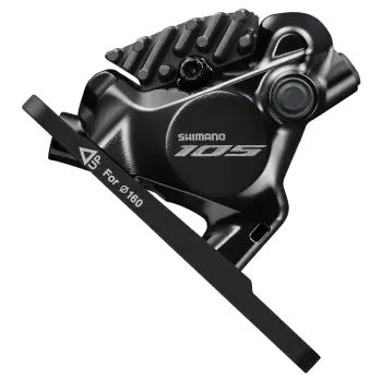 SHIMANO 105 BR-R7170-F 2 PİSTONLU DÜZ MONTAJ ÖN DİSK FREN KALİPER - 1
