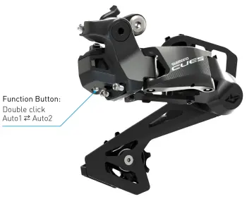 SHIMANO CUES RD-U6050 Di2 10 VİTES GS ARKA VİTES DEĞİŞTİRİCİ - 5