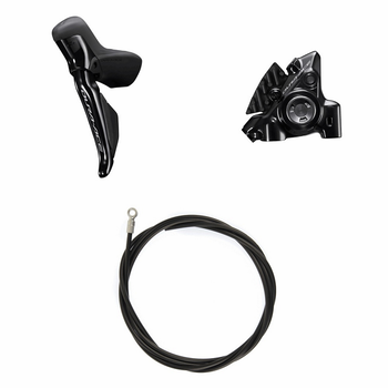 SHIMANO DURA ACE Di2 ST-R9270+BR-R9270 2 VİTES HİDROLİK DİSK ÖN FREN SETİ - 1