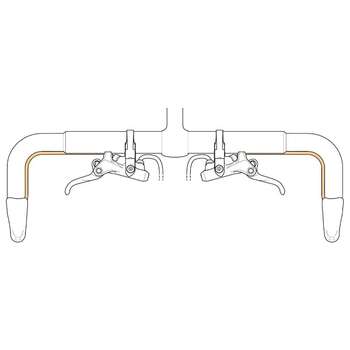 SHIMANO GRX BL-RX812 ARKA HİDROLİK FREN KOLU - 2