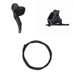 SHIMANO GRX BR-RX410(F),ST-RX610(L) ÖN DISK FREN SETİ - SHIMANO