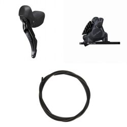 SHIMANO GRX ST-RX400(L),BR-RX410(F) 2 PİSTON ÖN DİSK FREN SETİ - SHIMANO