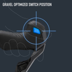 SHIMANO GRX ST-RX825(L),BR-RX820(F) Di2 2 VİTES ÖN DİSK FREN SET - 19