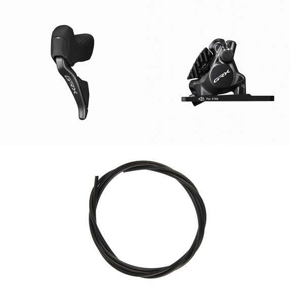 SHIMANO GRX ST-RX825(L),BR-RX820(F) Di2 2 VİTES ÖN DİSK FREN SET