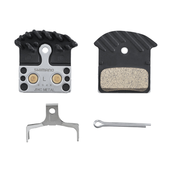 SHIMANO J04C-MF KANATLI PABUÇ VE ÇATAL PİMLİ YAY (ÇİFT) METAL BALATA - 1