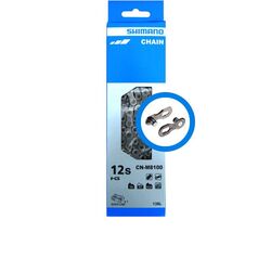 SHIMANO XT CN-M8100 12 VİTES 138 BAKLA (Quick-Link Dahil) ZİNCİR - SHIMANO