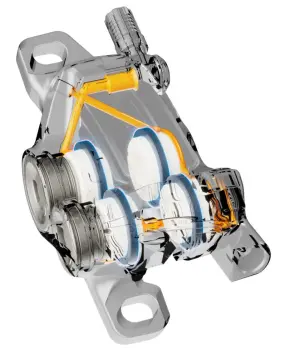 SHIMANO XTR BR-M9220(F),BL-M9220(L) 4 PİSTON SOL ÖN FREN SETİ - 13