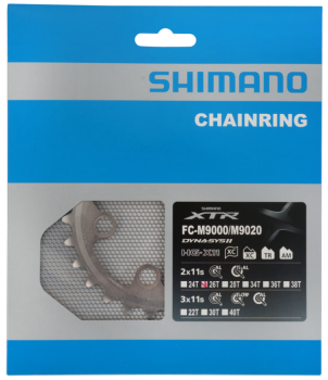SHIMANO XTR FC-M9020-2 FC-M9000-2 FC-M9020-B2 için 26T AYNAKOL DİŞLİSİ - 3