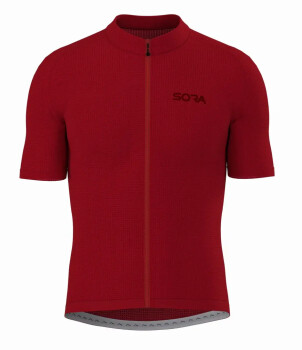 SORA KIRMIZI REGULAR KISA KOL FORMA - SORA