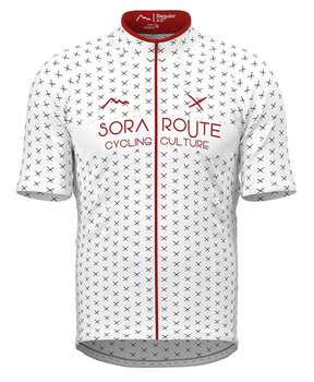 SORA ROUTE BEYAZ-KIRMIZI REGULAR KISA KOL FORMA - 1