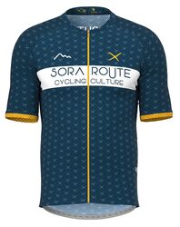SORA ROUTE MAVİ CLASSIC SLIM KISA KOL FORMA - SORA