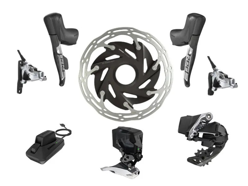 SRAM RED AXS 2x12 POWERMETRE HİDROLİK DISK GRUP SET - Thumbnail