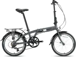 TERN LINK A7 KATLANIR BİSİKLET PARLAK FÜME-GRİ - 1