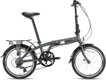 TERN LINK A7 KATLANIR BİSİKLET PARLAK FÜME-GRİ - 1