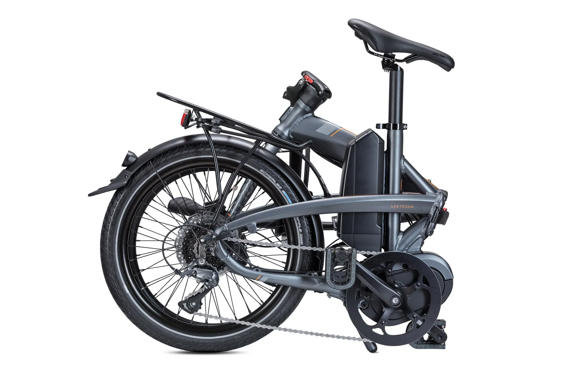 TERN VEKTRON D8 ELEKTRİKLİ KATLANIR BİSİKLET - 2