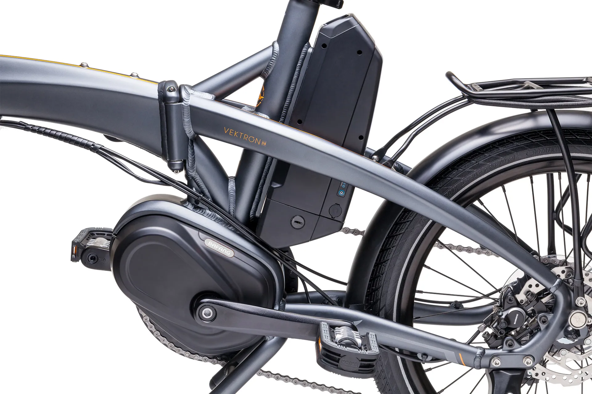 TERN VEKTRON D8 ELEKTRİKLİ KATLANIR BİSİKLET - 4
